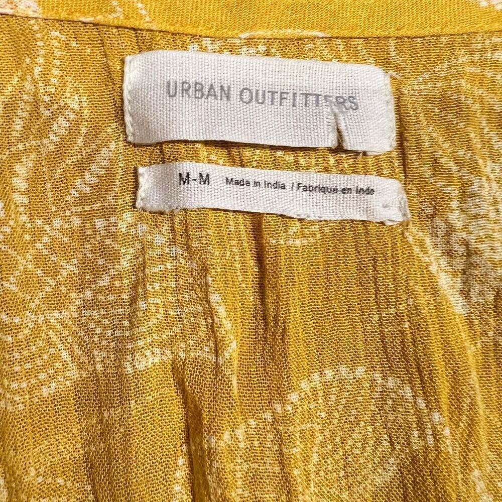 Urban Outfitters Yellow Floral Midi Dress - Picture 3 of 6